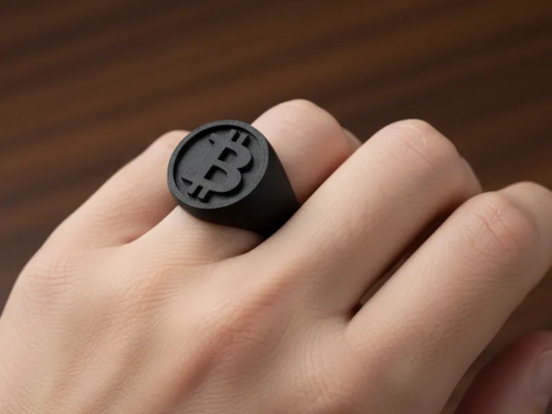Signet Ring BTC Bitcoin 