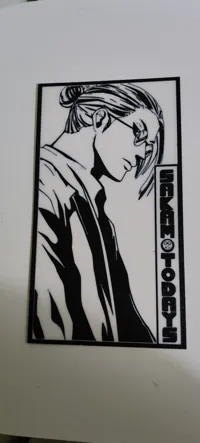Décoration murale 2D style manga — photo 3