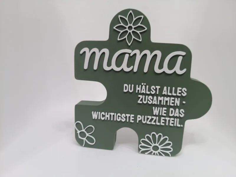 Mama Muttertag Puzzle 