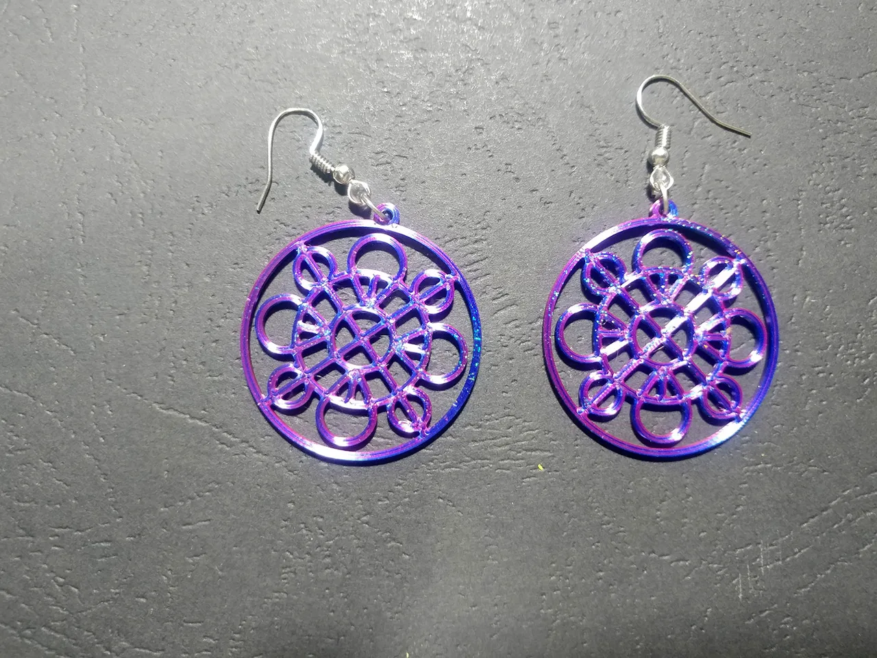 Lumen Spiral Earrings view 4