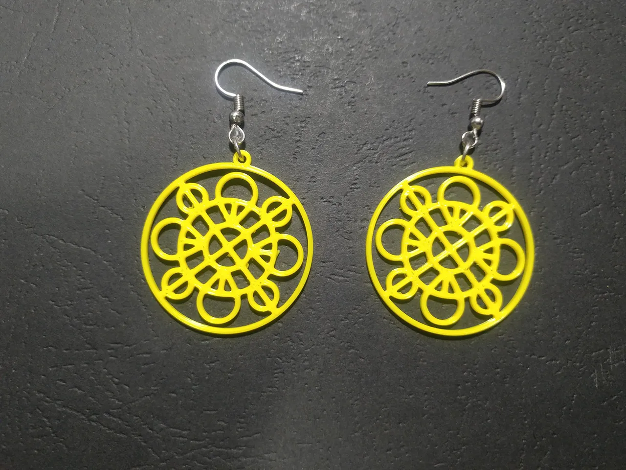 Lumen Spiral Earrings view 2