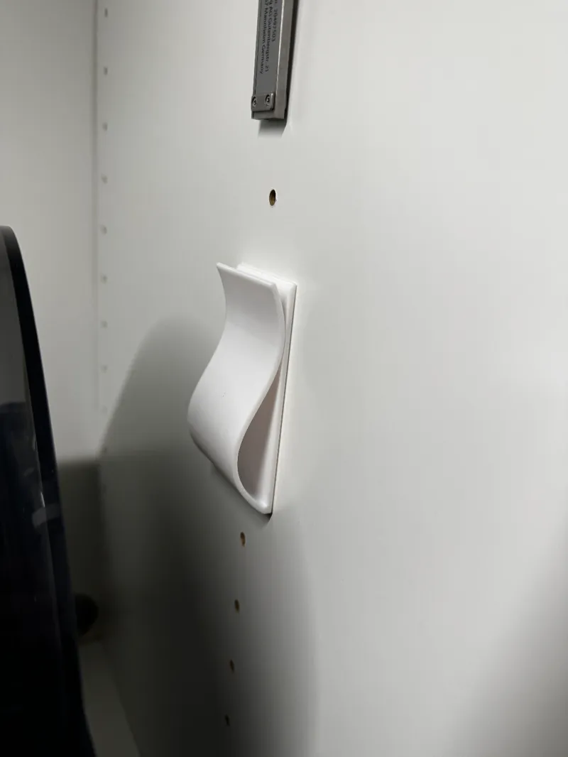 Zewablatt Halter / Ikea Klammer / towel clamp