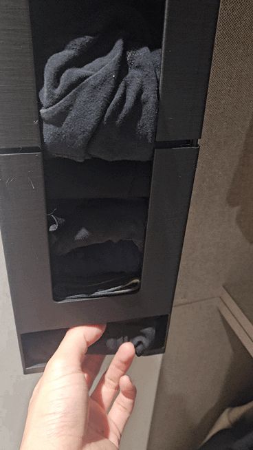 Slim Underwear Dispenser