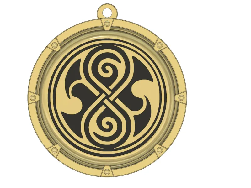 Doctor Who Seal of Rassilon Medallion