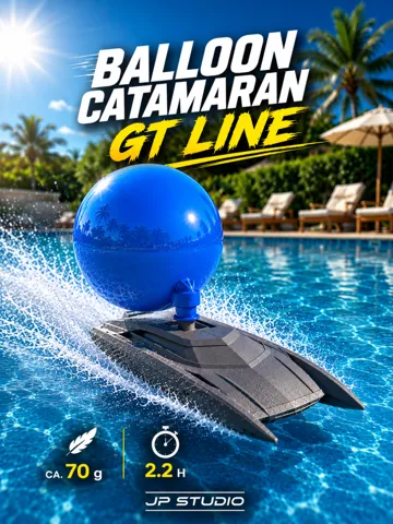 Letrero o emblema decorativo: Balloon Catamaran – GT Line — vista de referencia 2