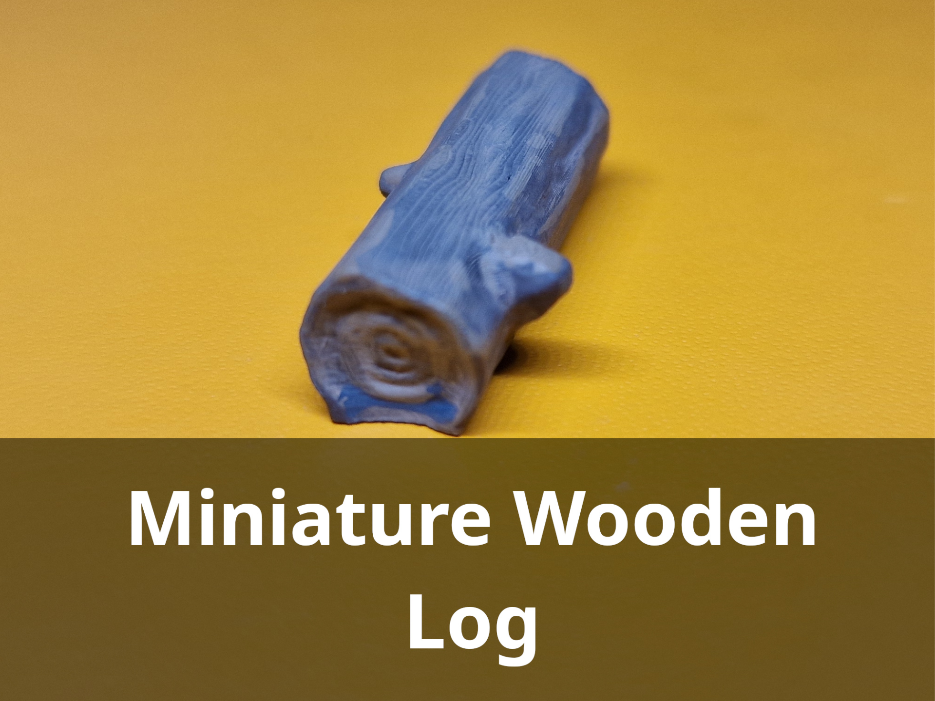 Miniature Wooden Log