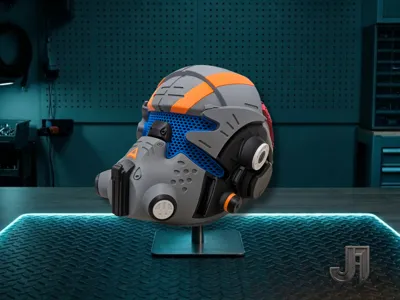 Inspired by Titanfall 2  Jack Cooper Helmet