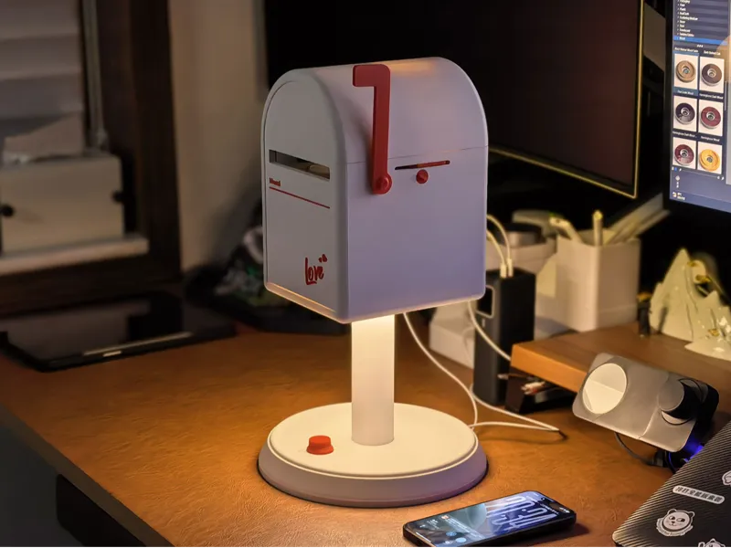 Mailbox Sensor Wireless Charging Desk Lamp iPhone7
