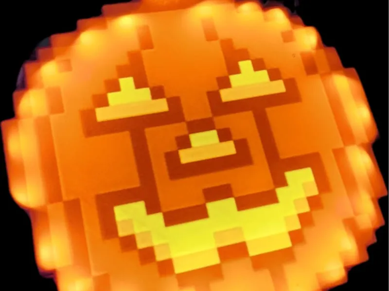 8 Bit Jack o'lantern