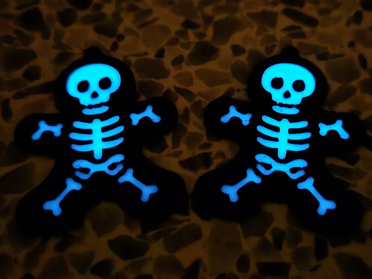 Skeleton Earring view 2