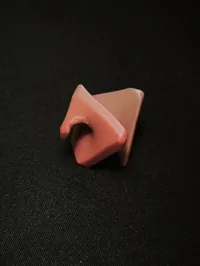 Single Piece Mini Passthrough Cube Puzzle