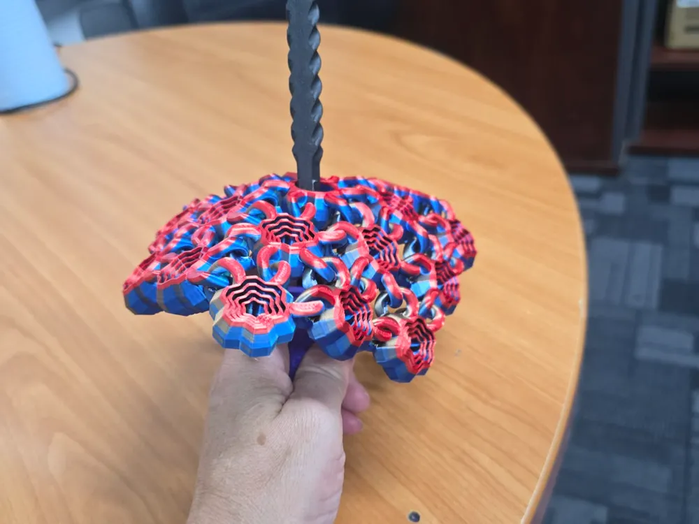 Bat Halloween Bucket - Free 3D Print Model - MakerWorld