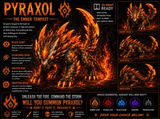 Pyraxol – The Ember Tempest