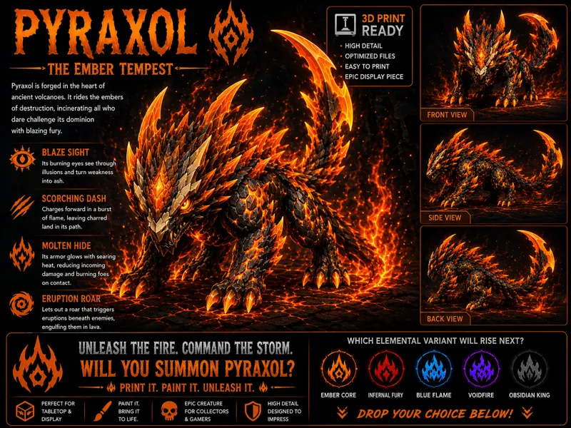 Pyraxol – The Ember Tempest 