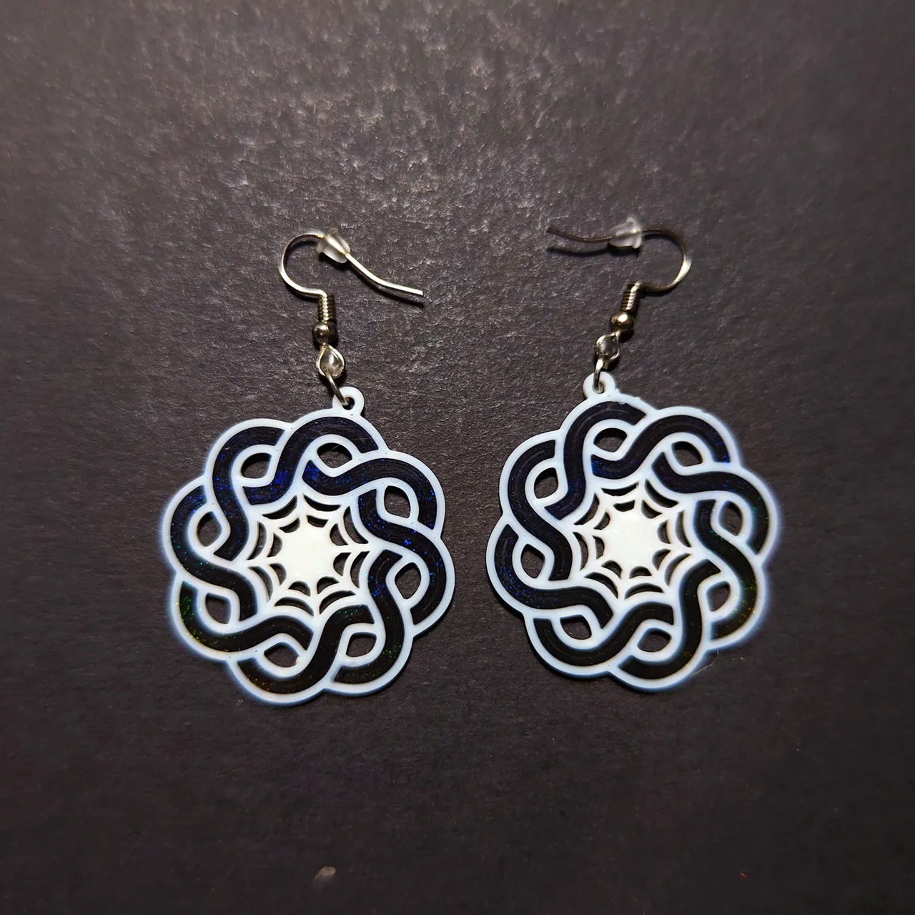 Web of Radiance Color Earrings view 4