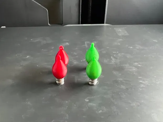 Christmast Bulb Earrings