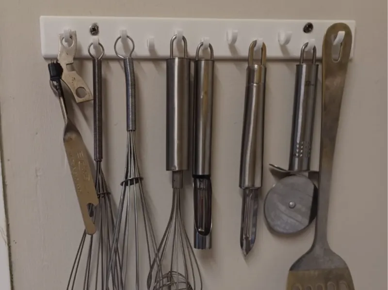 Kitchen Hook Rack