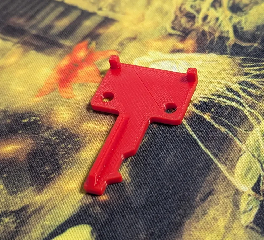 Siemens manual call point key by joev159 - MakerWorld