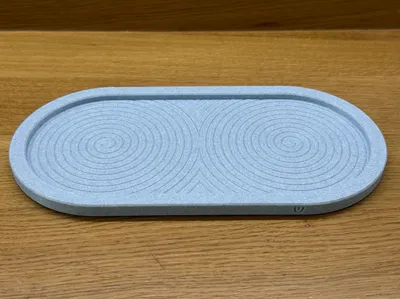 Marble catch-all tray