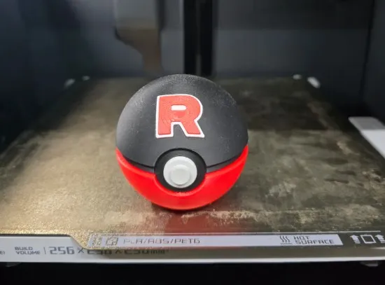 Team Rocket Ball view 3