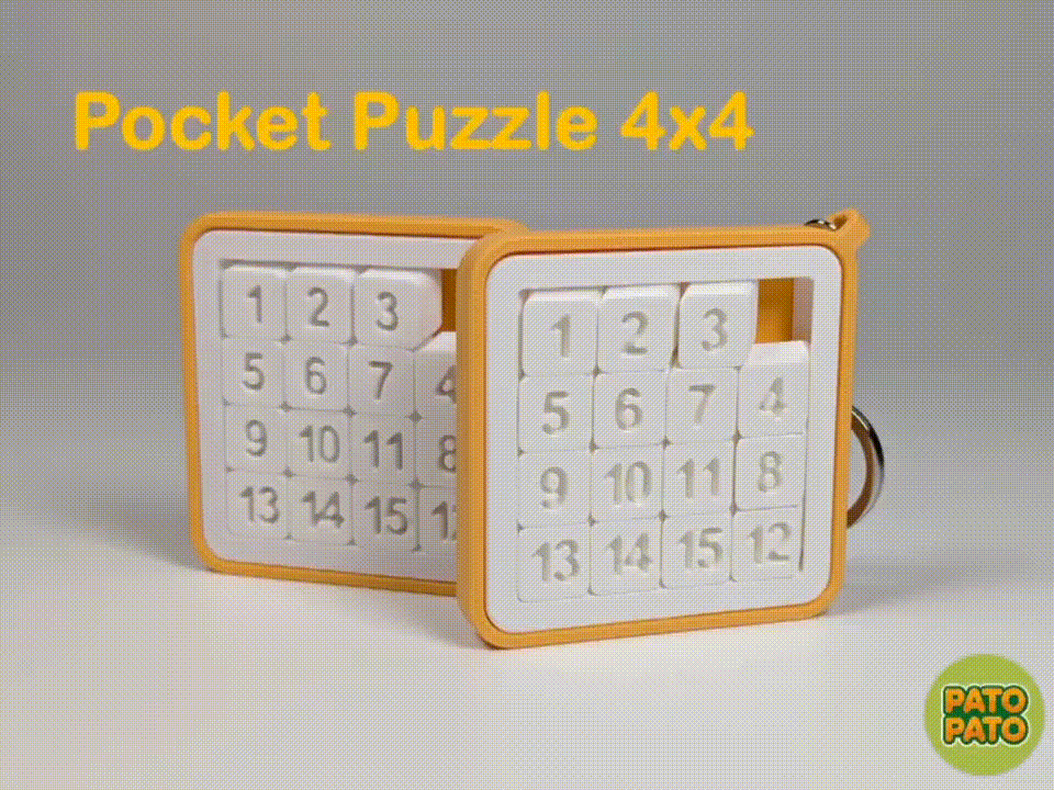 Pocket Puzzle 4x4 | Mini Sliding Puzzle