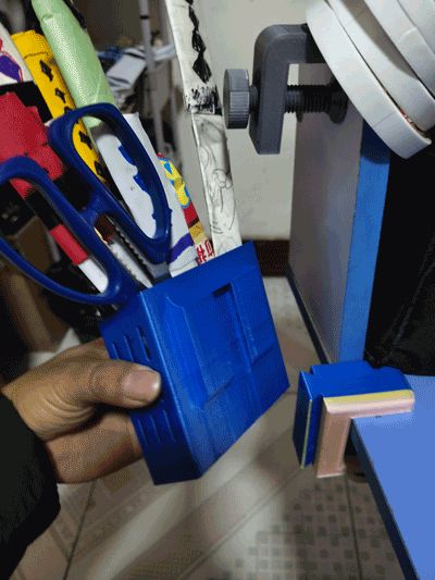 模块化桌面工具 桌面夹具笔筒 手机盒