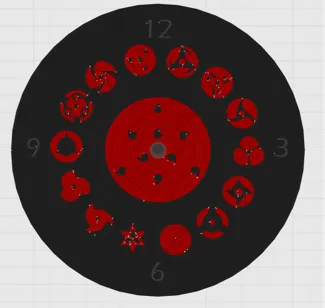 Orologio sharingan