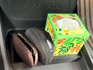 Rivian Center Console Tissue & Storage Caddy