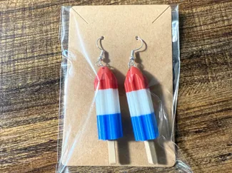 Firecracker Popsicle Earings (0.2mm Nozzle)