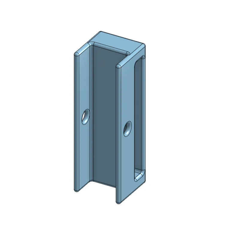 Edge Protection for PTFE Tube around a shelf