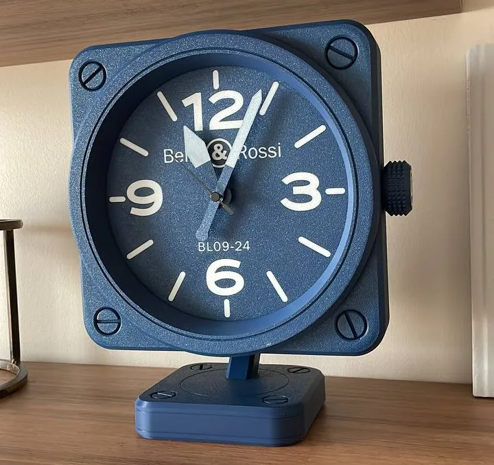 Square Time Elite Clock (Bell & Ross inspired)