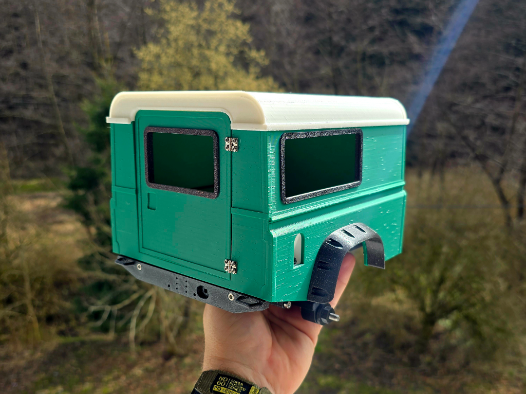 NBC.14 - 1:10 scale off-road camper (Defender 90)
