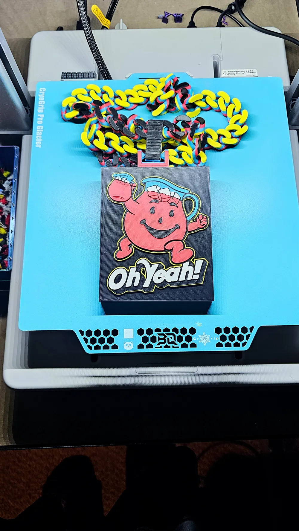 Kool Aid Chain Oh Yeah Man Hype Chain Kool-Aid - Free 3D Print Model - MakerWorld