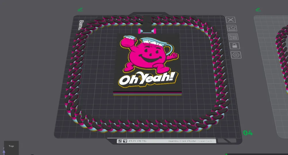 Kool Aid Chain Oh Yeah Man Hype Chain Kool-Aid - Free 3D Print Model - MakerWorld