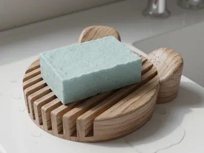bear soap dish