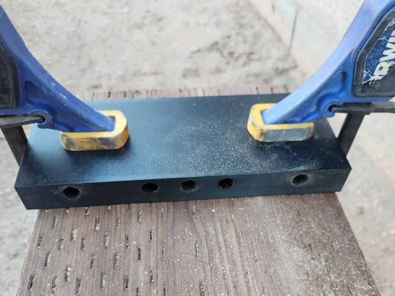 Pocket Hole Drilling Jig