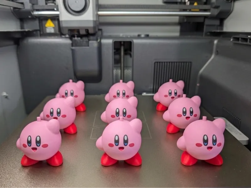 Kirby Keychain Multicolor