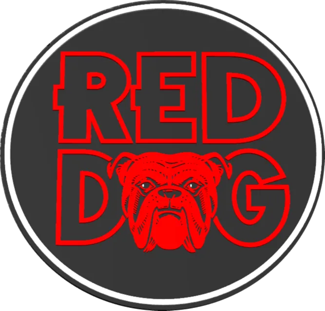 Red Dog Beer Sign