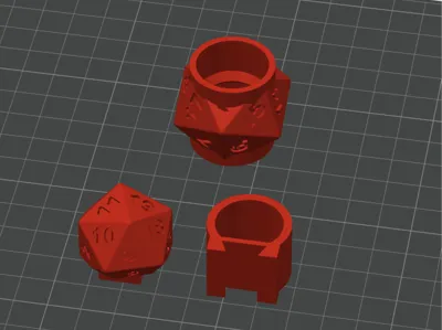 D20 scout woggle