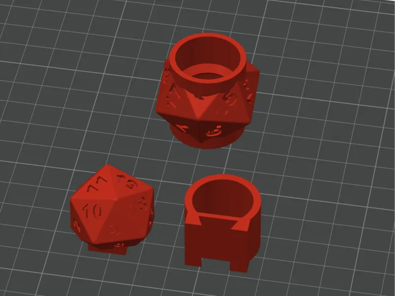 D20 scout woggle