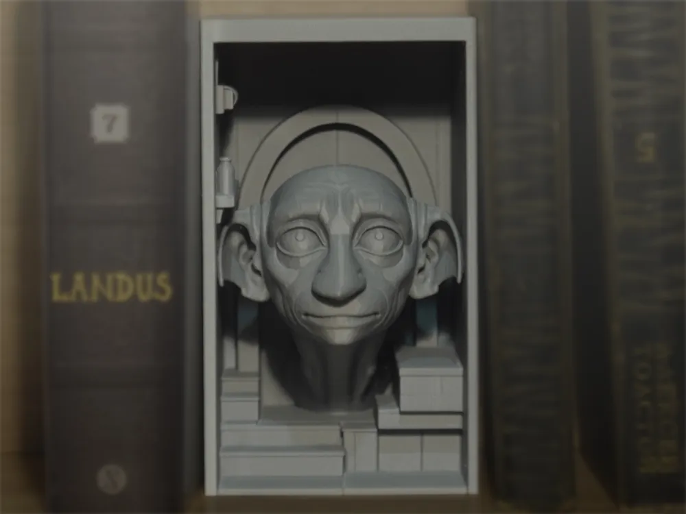 Dobby el elfo libre – Rincón de libro - Modelo de impresión 3D gratuito ...