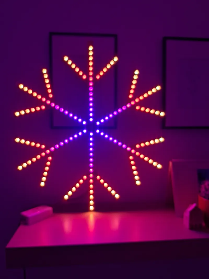 LED Snowflake - WS2812b