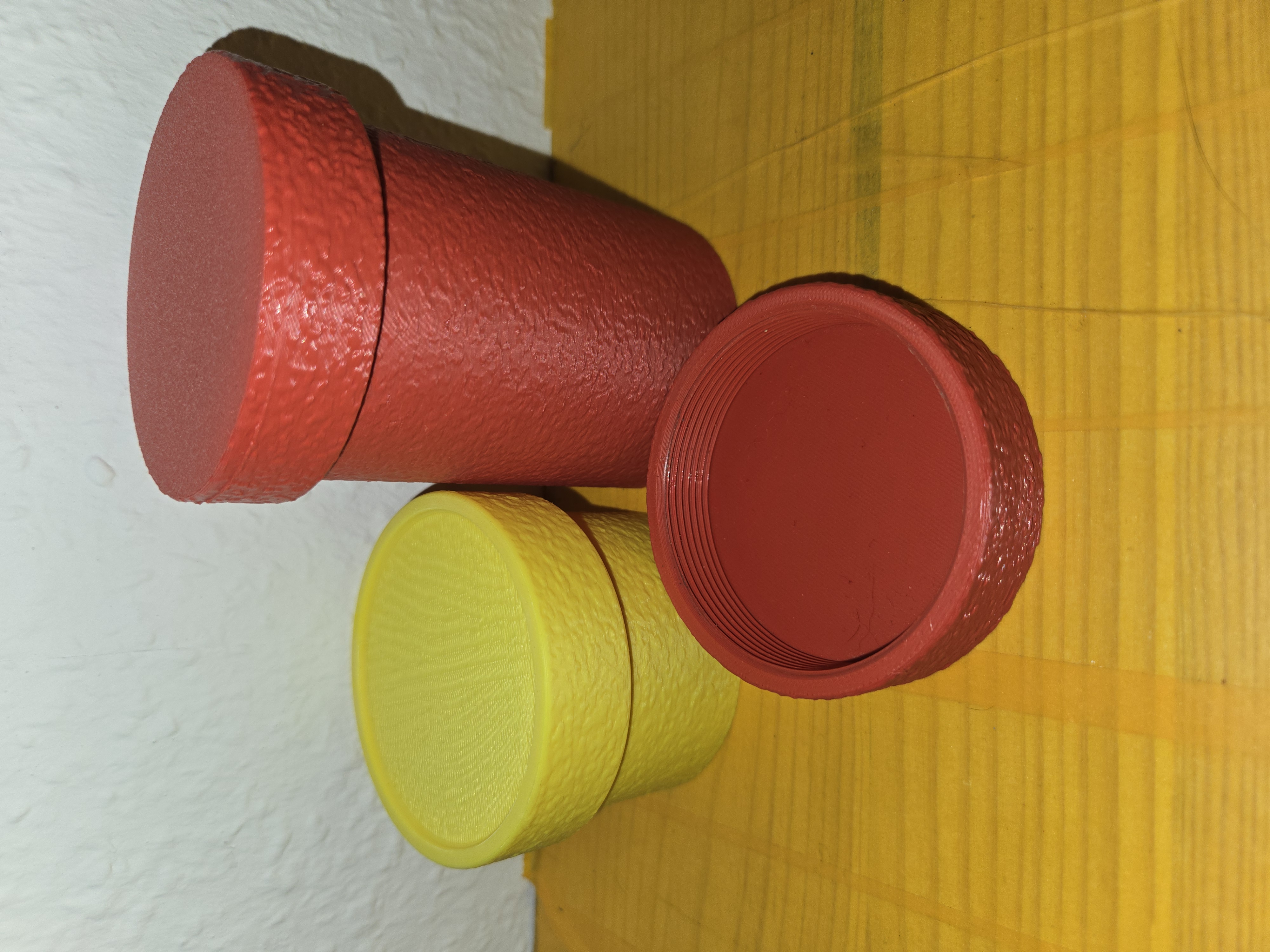 Miniatura 3 do modelo 3D Airtight Threaded Storage Jars(Stackable+TPU Seal)