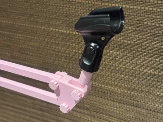 Microphone Stand With Universal Attachment