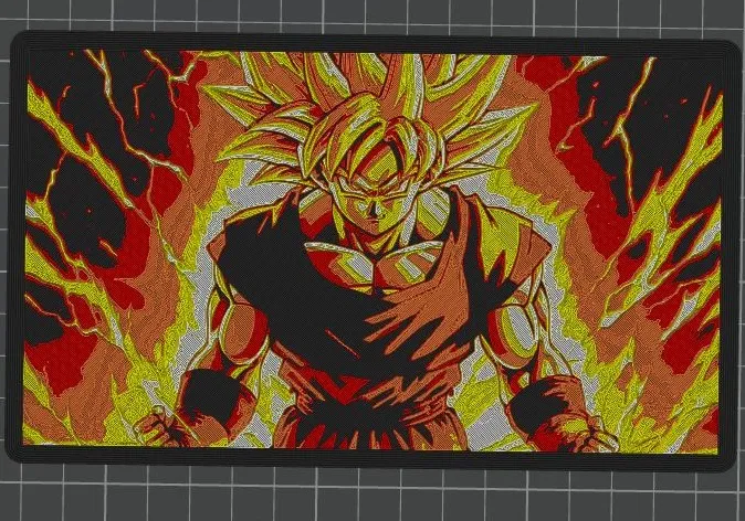 Hueforge Goku Saiyan