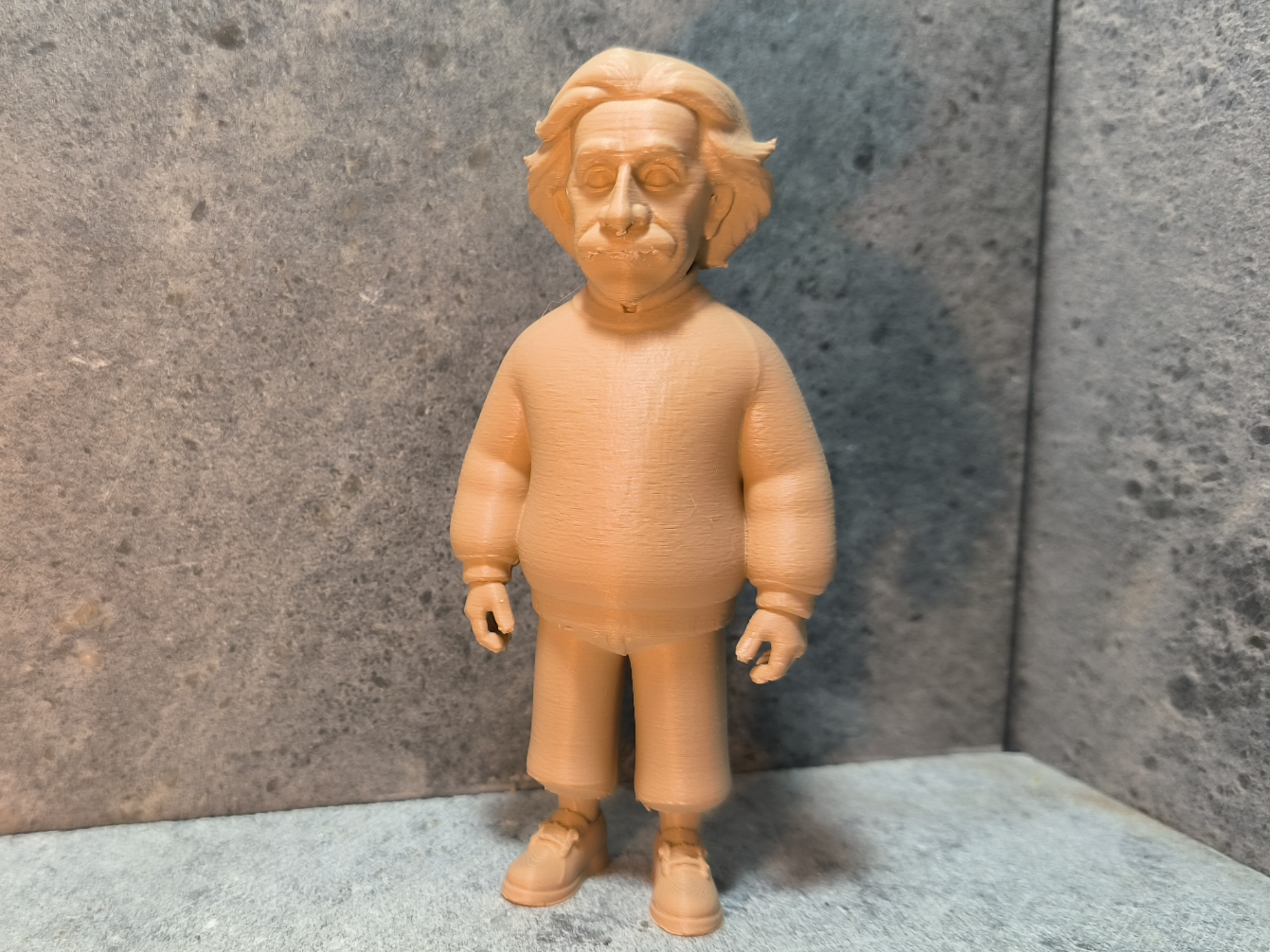 Albert Einstein Cartoonfigur