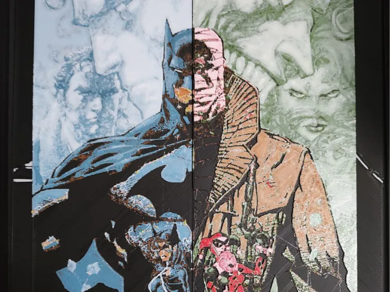 Batman Hush Left & Right Side