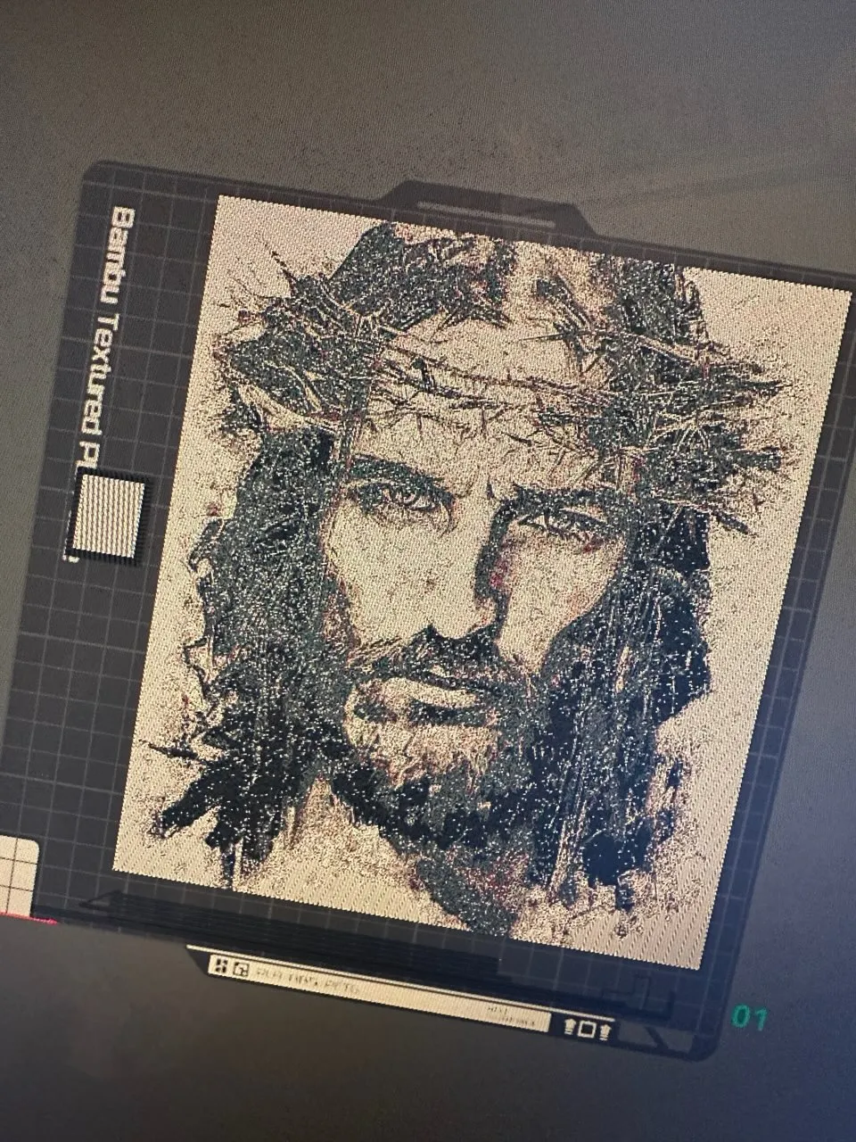 Jesus Hueforge By Inevitable Creations MakerWorld Jesus hueforge by inevitable creations makerworld