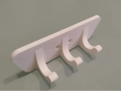wall-mounted bathrobe hook