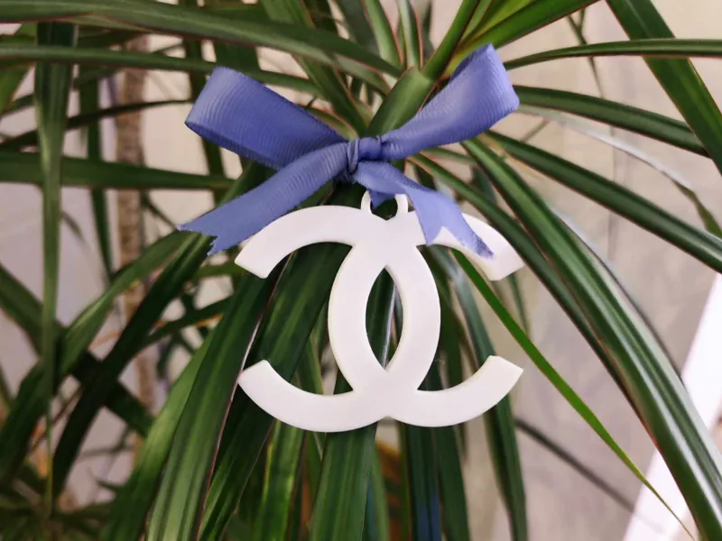 Chanel Logo ornament 